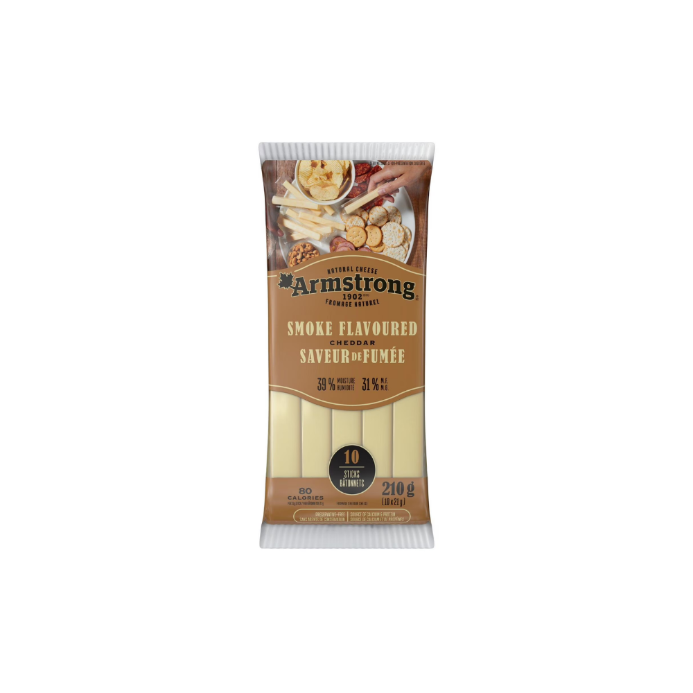 ARM SMOKED CHEDDAR STICK10X21GM (210 GM)