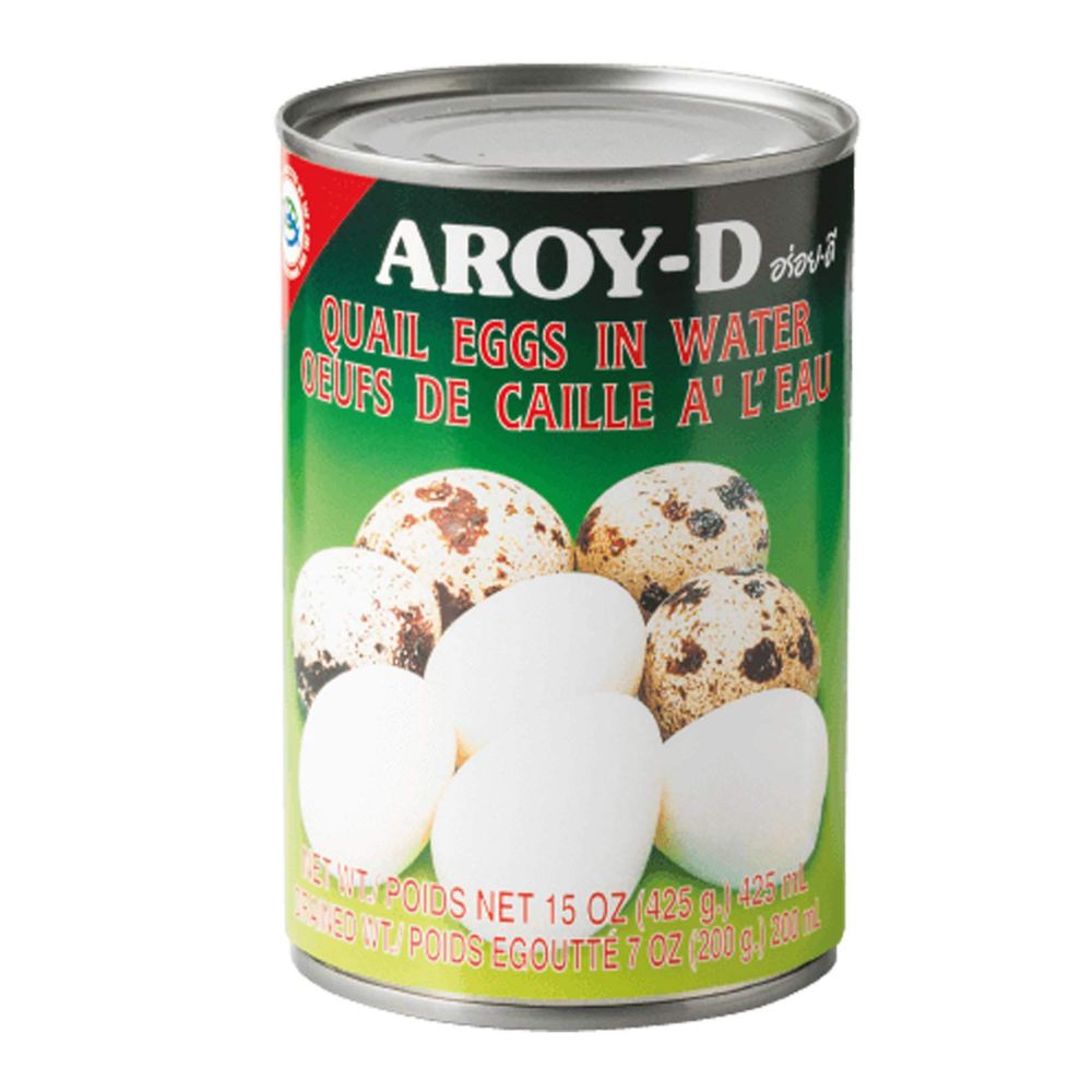 AROY D QUAIL EGGS IN WATER 425 GM