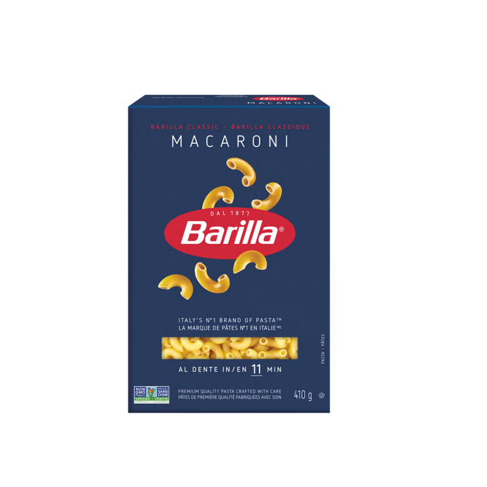 BARILLA CUT MACARONI 410 G