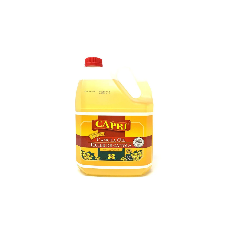 CAPRI CANOLA OIL 3 LTR