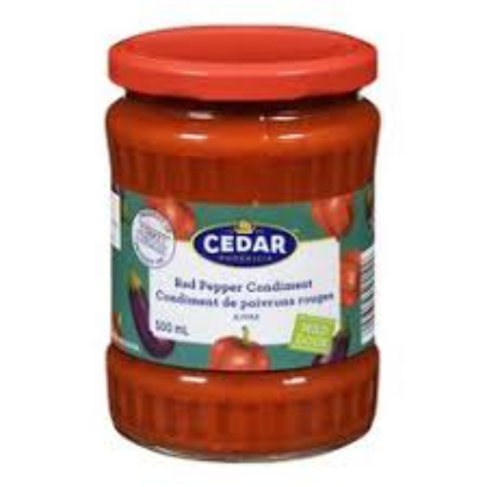 CEDAR AJVAR SAUCE MILD 500ML