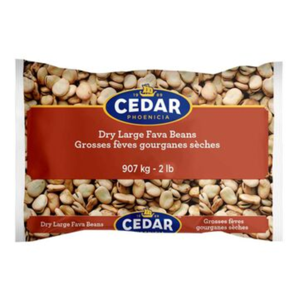 CEDAR DRY LARGE FAVA BEANS 907 GM