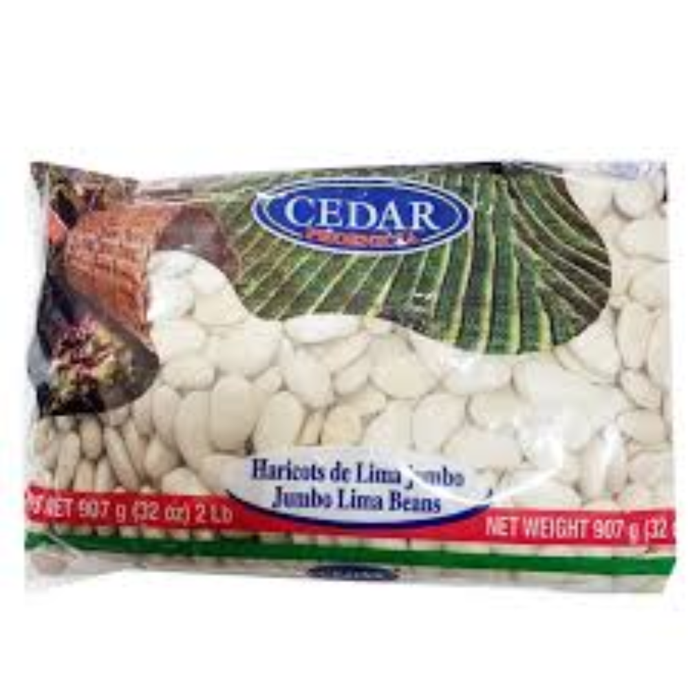 CEDAR JUMBO LIMA BEANS 907GM