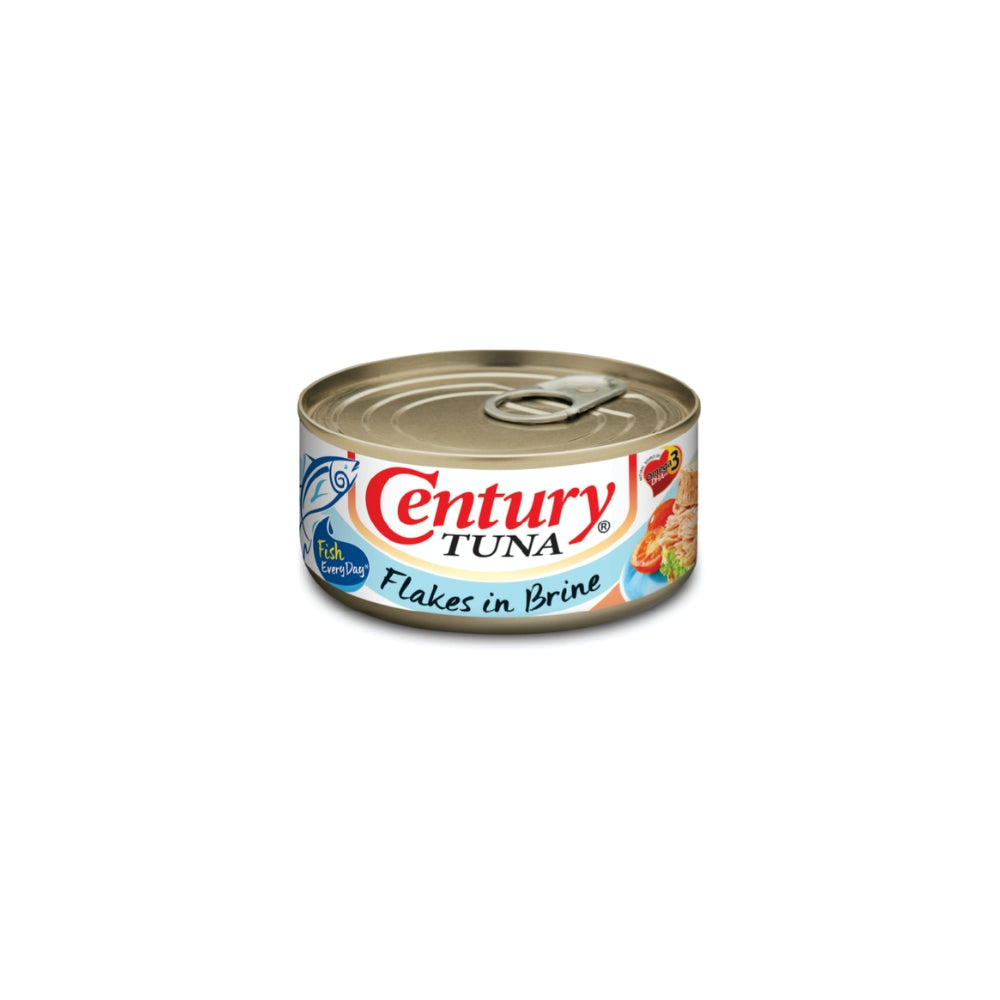 CENTURY LIGHT TUNA FLAKES IN BRINE 180 GM