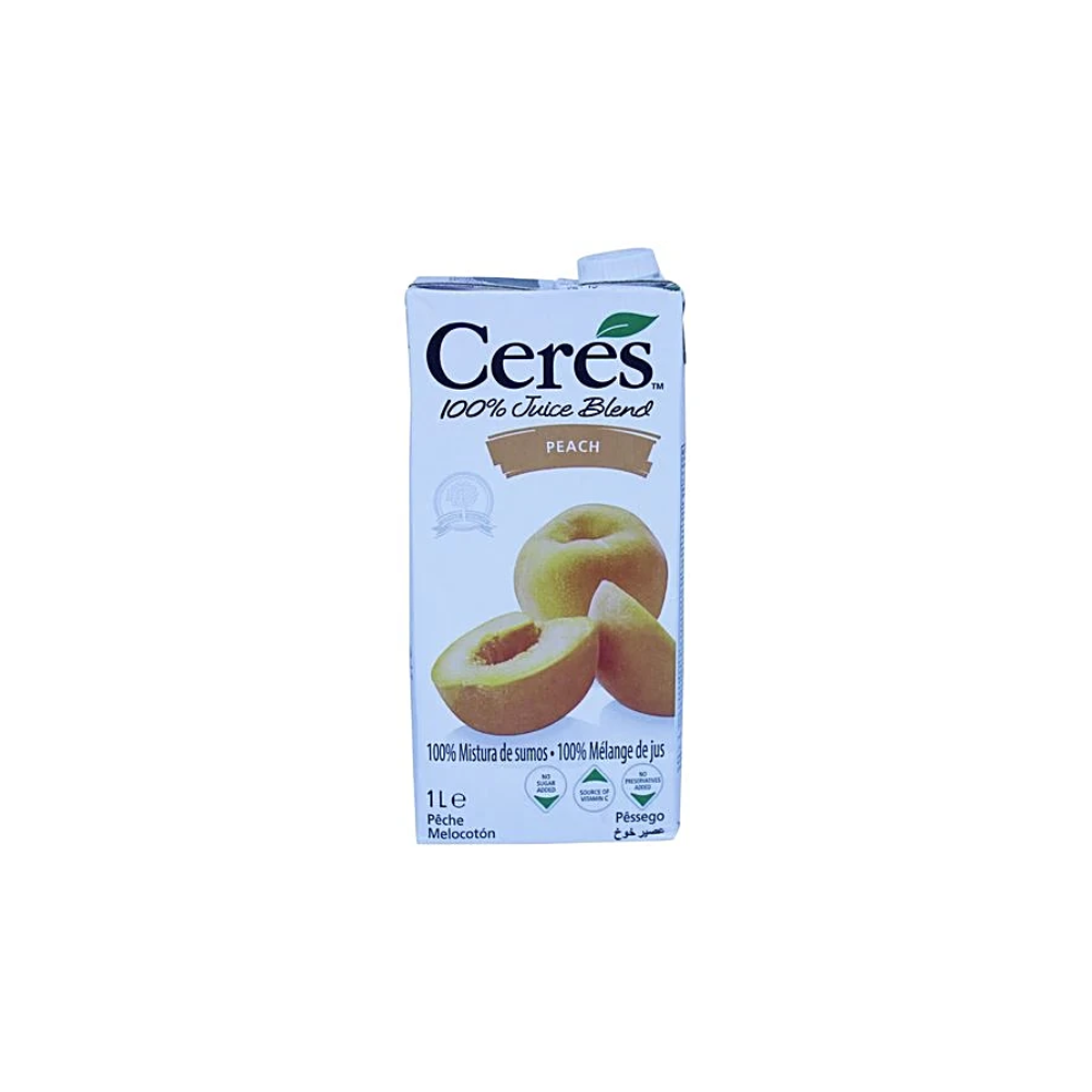CERES JUICE PEACH 1 LTR