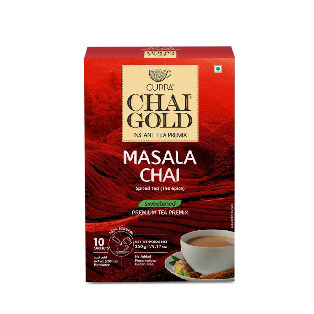 CHAI GOLD MASALA CHAI SWEETENED 12 X 260 GM