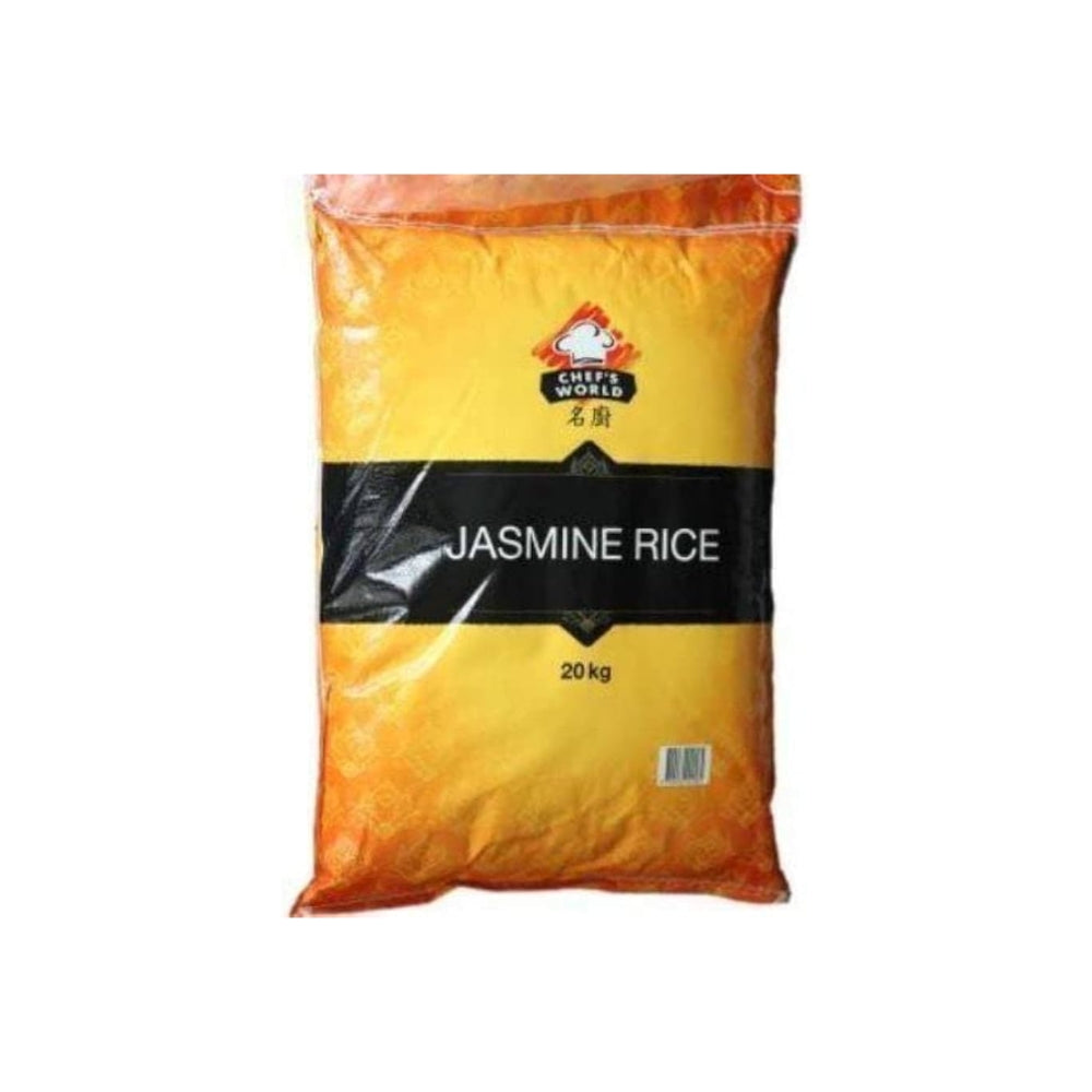 CHEF`S WORLD JASMINE RICE 40 LBS