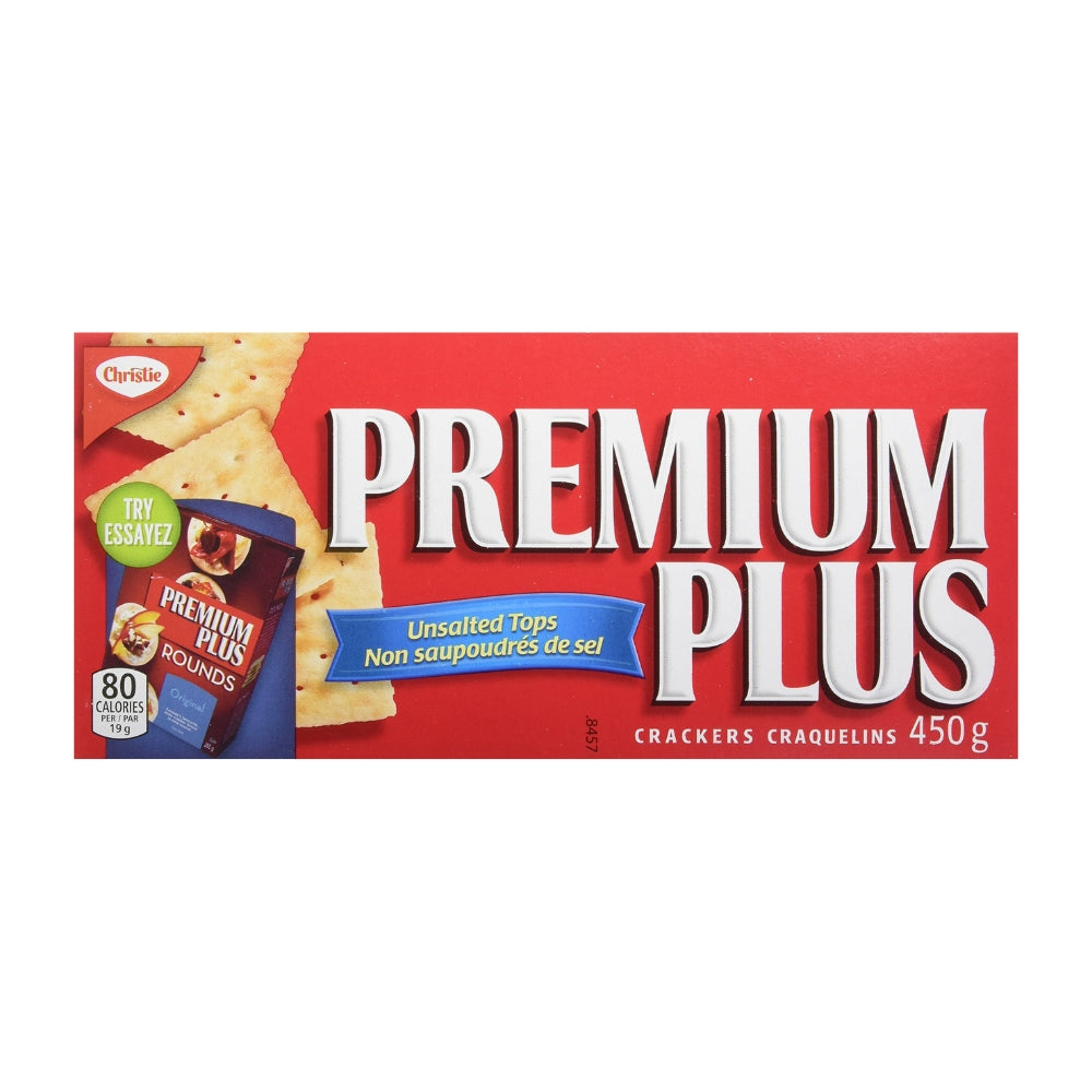 CHRISTLE PREMIUM PLUS UNSALTED CRACKER 450 GM