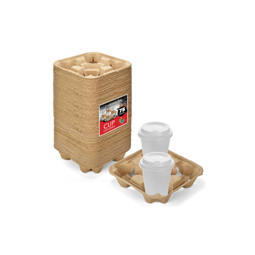 COFFEE CUP CARRYING TRAY 4 CUPS 360PCS
