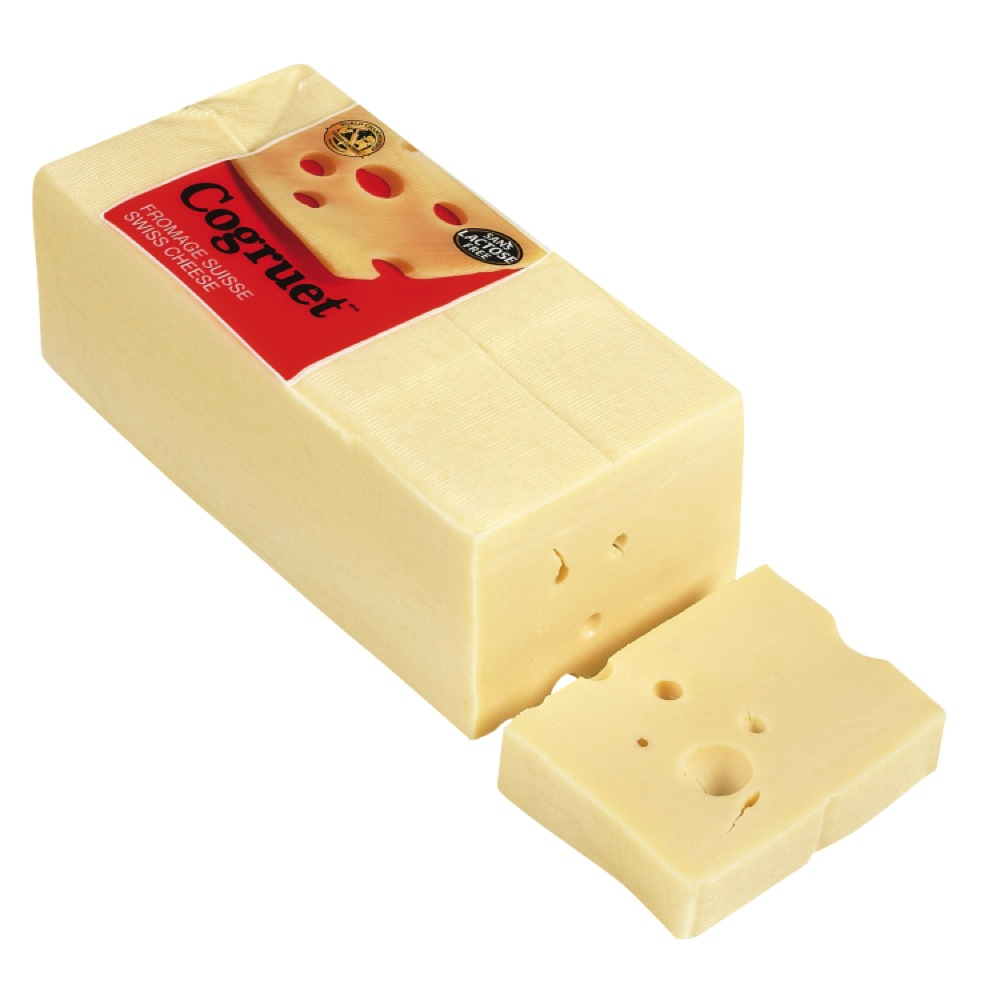 COGRUET NAT SWISS CHEESE 12 X 21 GM (252 GM)