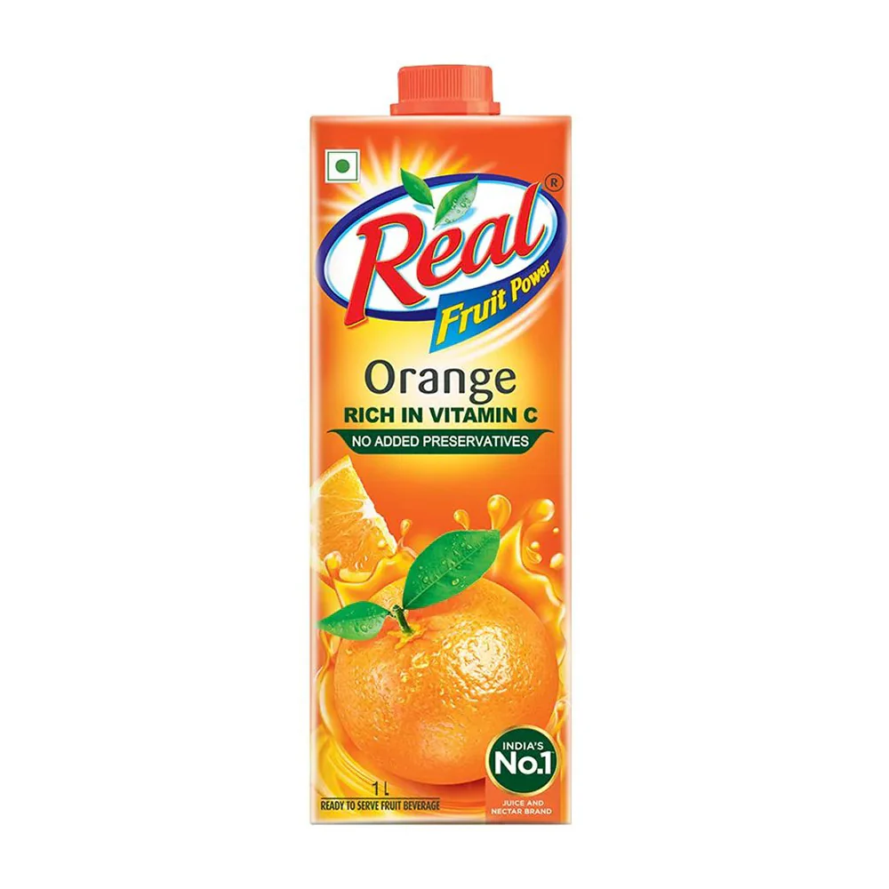 DABUR REAL ORANGE NECTAR 1 LTR