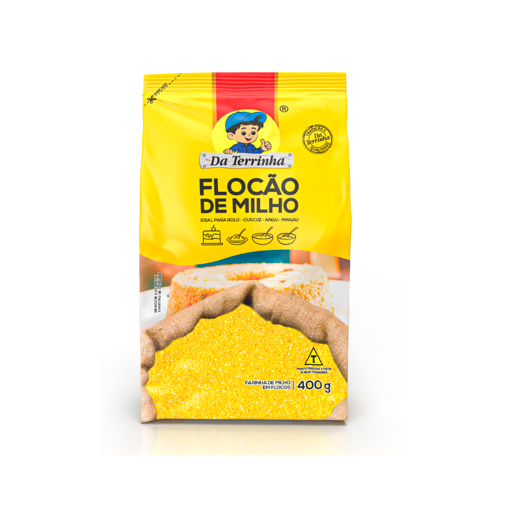 DA TERRINHA FLOCAO DE MILHO 400 GM