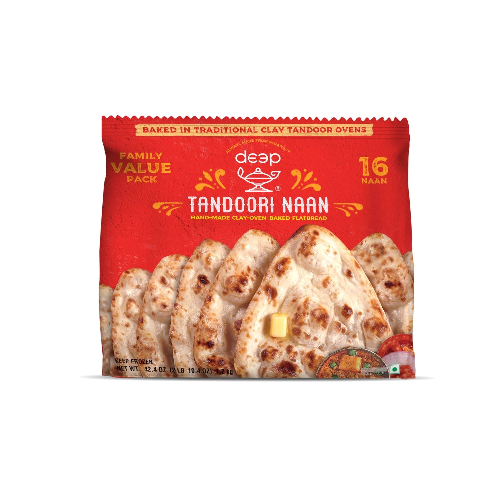 DEEP FP TANDOORI NAAN 16 PCS