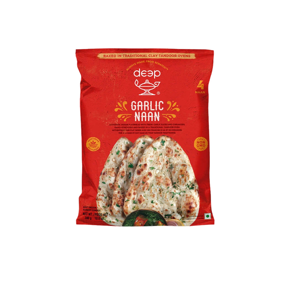 DEEP GARLIC NAAN 4 PCS
