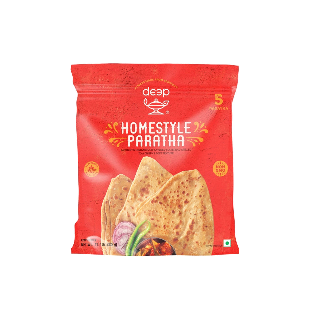 DEEP HOMESTYLE PARANTHA 5 PCS
