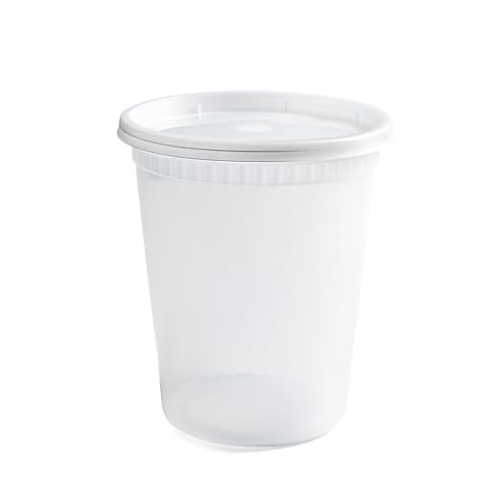 DELI CONTAINERS SET WITH LIDS 32 OZ (240 PCS) CASE