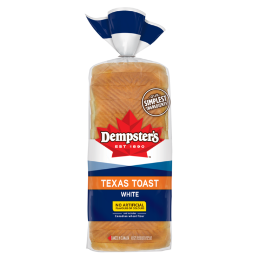 DEMPSTERS TEXAS TOAST WHITE SANDWICH 675 GM