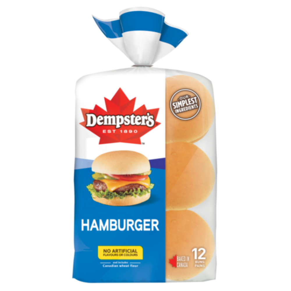 DEMPSTER’S ORIGINAL HAMBURGER 12'S