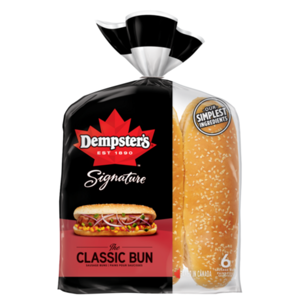 DEMPSTER'S SIGNATURE CLASSIC SAUSAGE BUN 6 PIECES