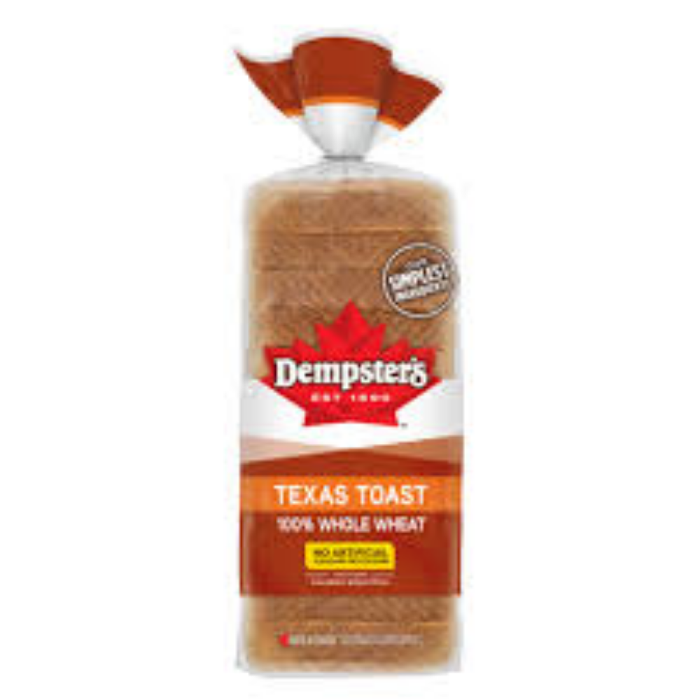 DEMPSTER’S TEXAS TOAST WHOLE WHEAT 675 GM
