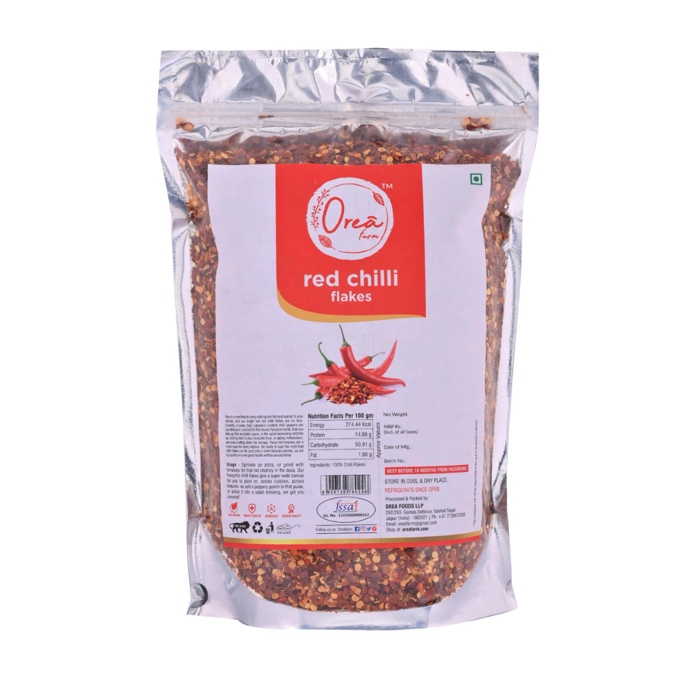 DRIED RED CHILI FLAKES 500 GM