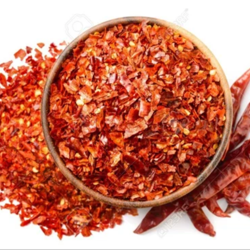 DRIED RED CHILI FLAKES 5 LBS