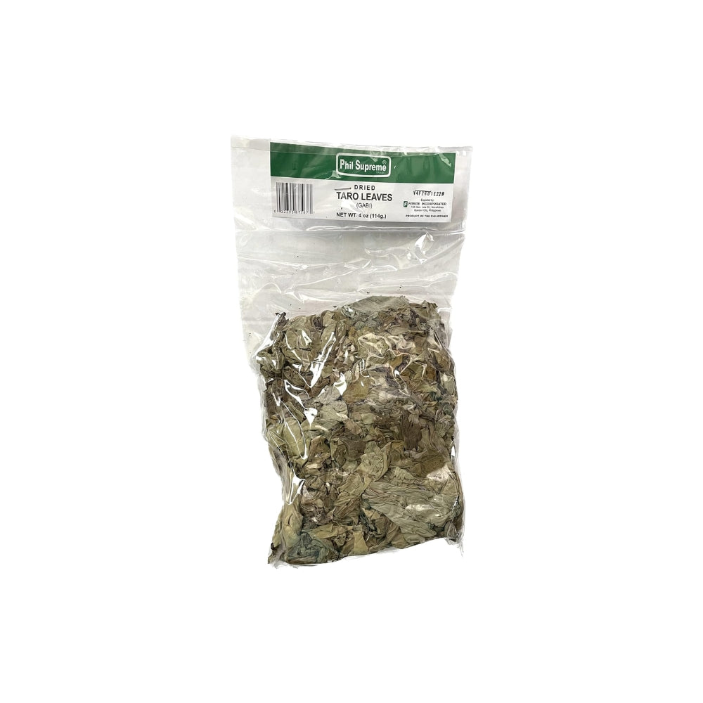 DRIED TARO LEAVES