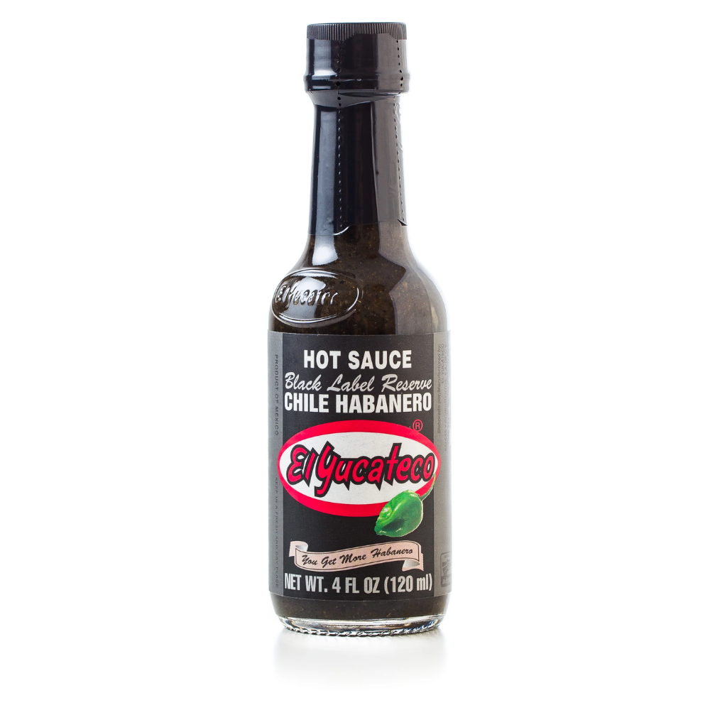 EL YUCATECO BLACKLABEL SALSA 4 OZ