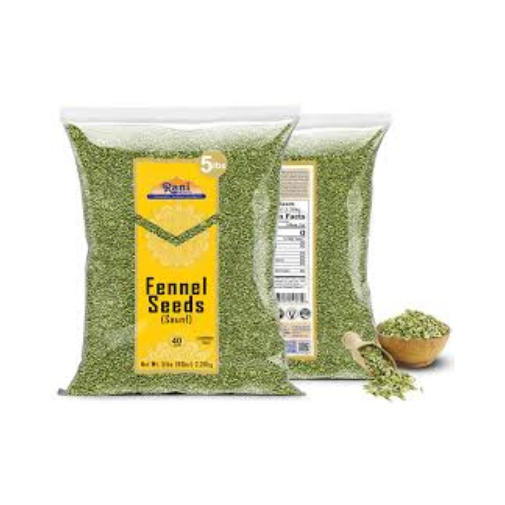 FENNEL SEEDS WHOLE 5 LBS