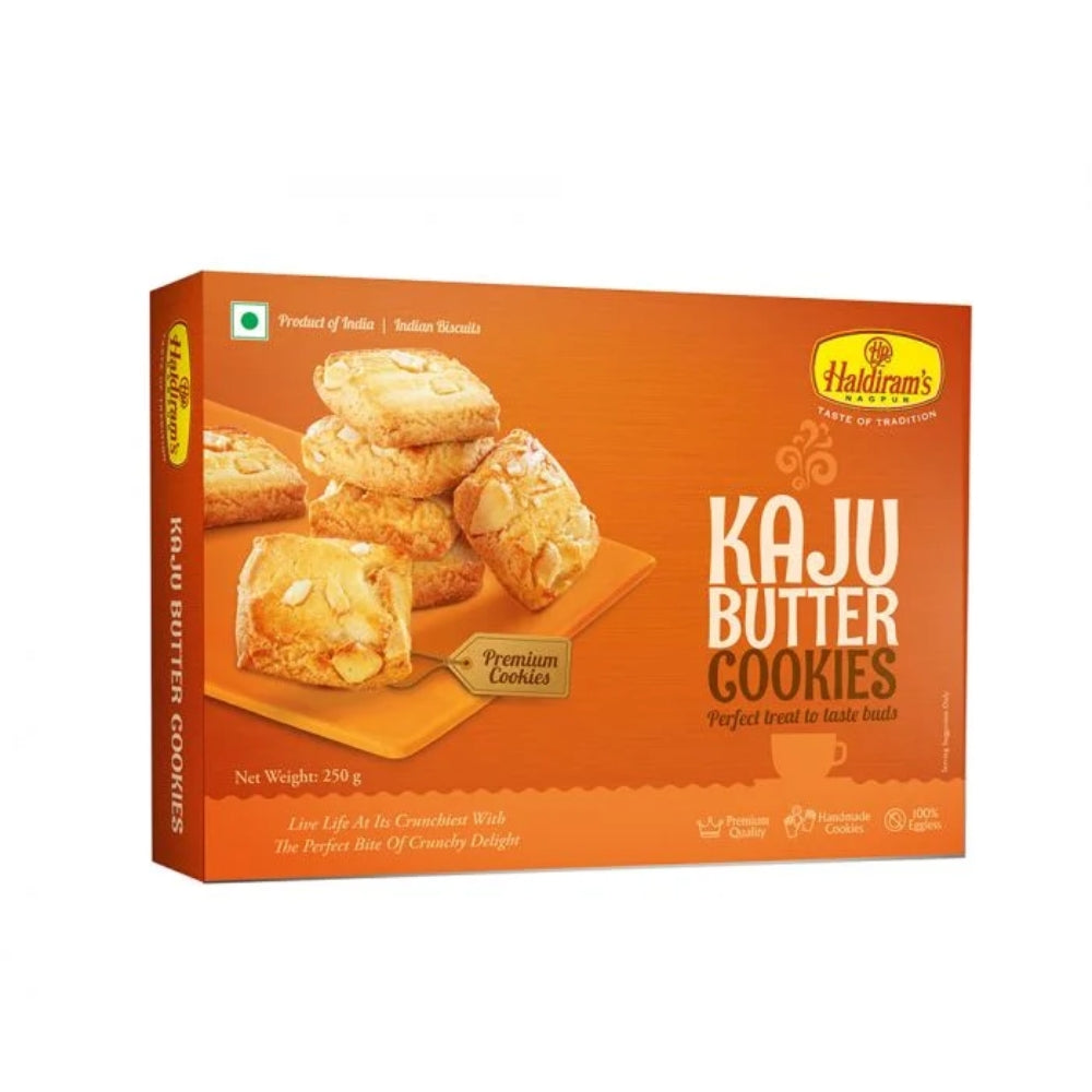 HALDIRAMS KAJU BUTTER COOKIES 250 GM