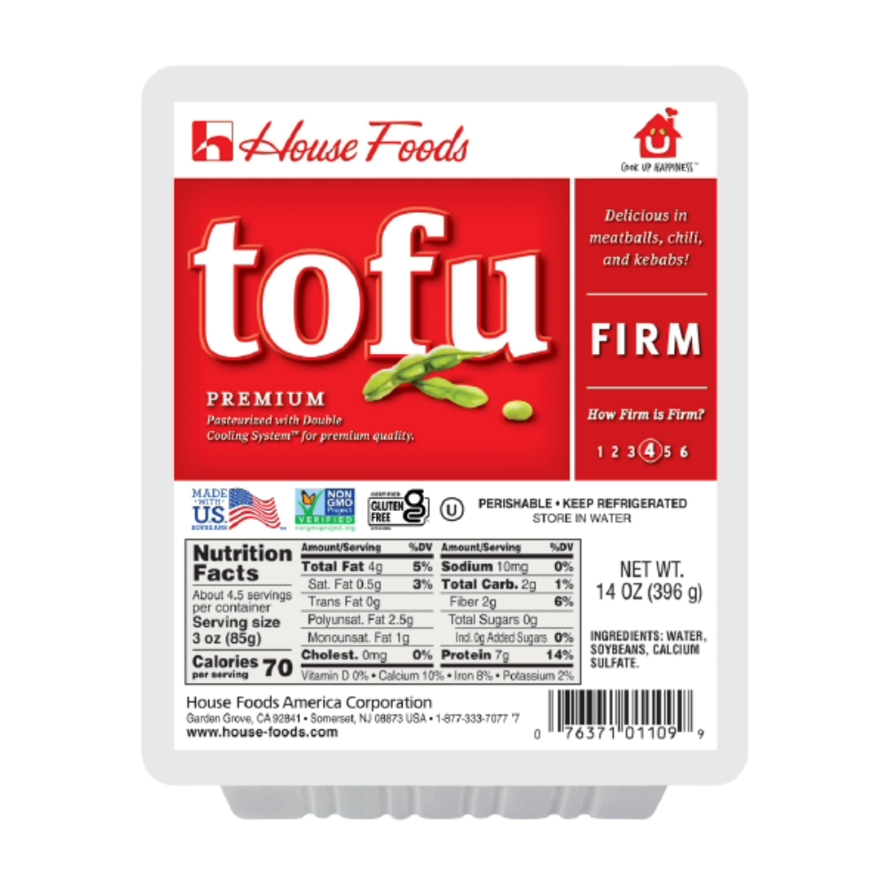HOUSE FOODS TOFU FIRM 14 OZ