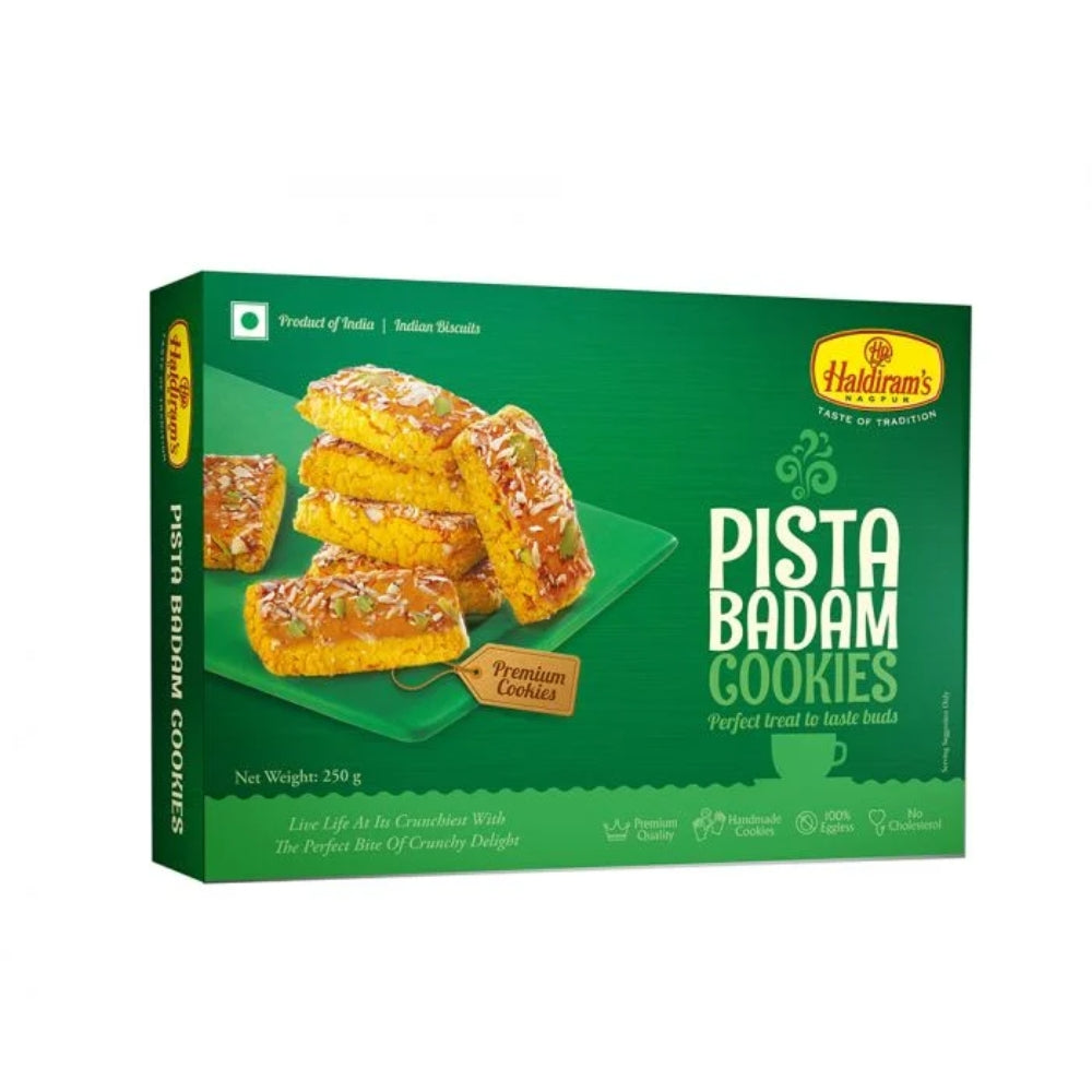 HRS PISTA BADAM COOKIES 250 GM