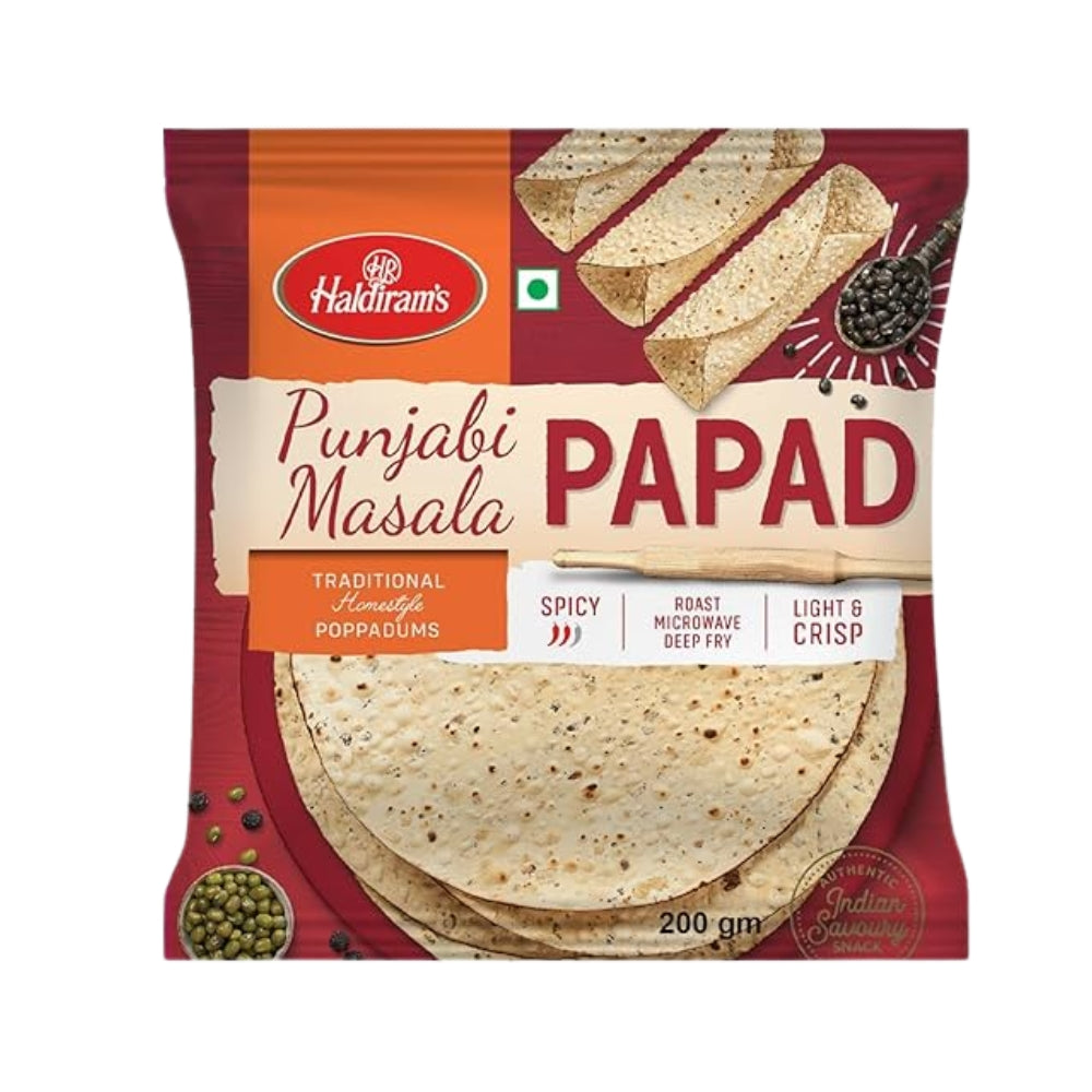 HRS PUNJABI PAPAD (SPICY) 200G