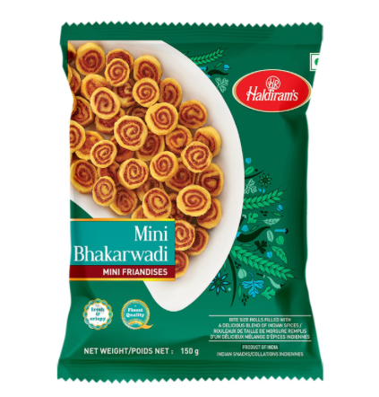 HRS BHAKARWADI MINI 150G - Case of 20