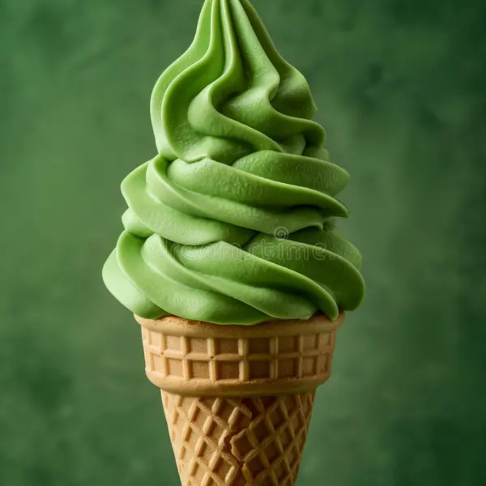 ICE CREAM BELGIANCHOCO CONE CHATERAISE MATCHA 4PC