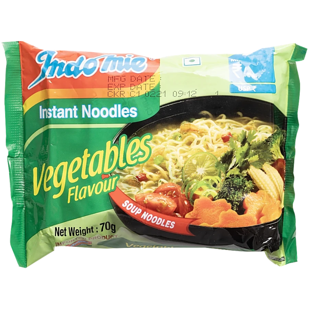 INDOMIE VEGETABLE FLAVOUR NOODLES 78G