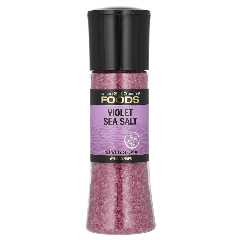 JASMINE VIOLET SEA SALT GRINDER 285G