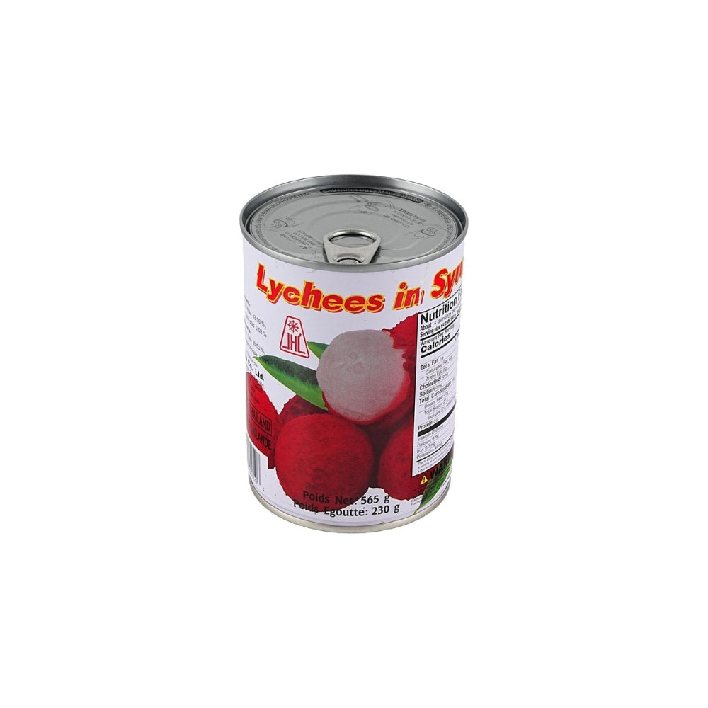 JHC CANNED LYCHEE IN SYRUP 565 GM
