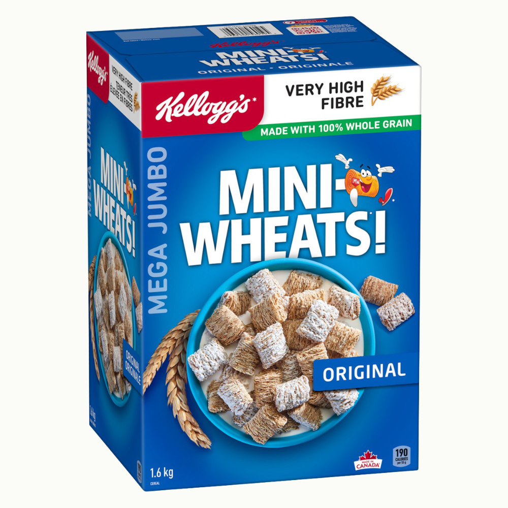 KELLOGG'S MINI WHEATS MEGA 1.6 KG