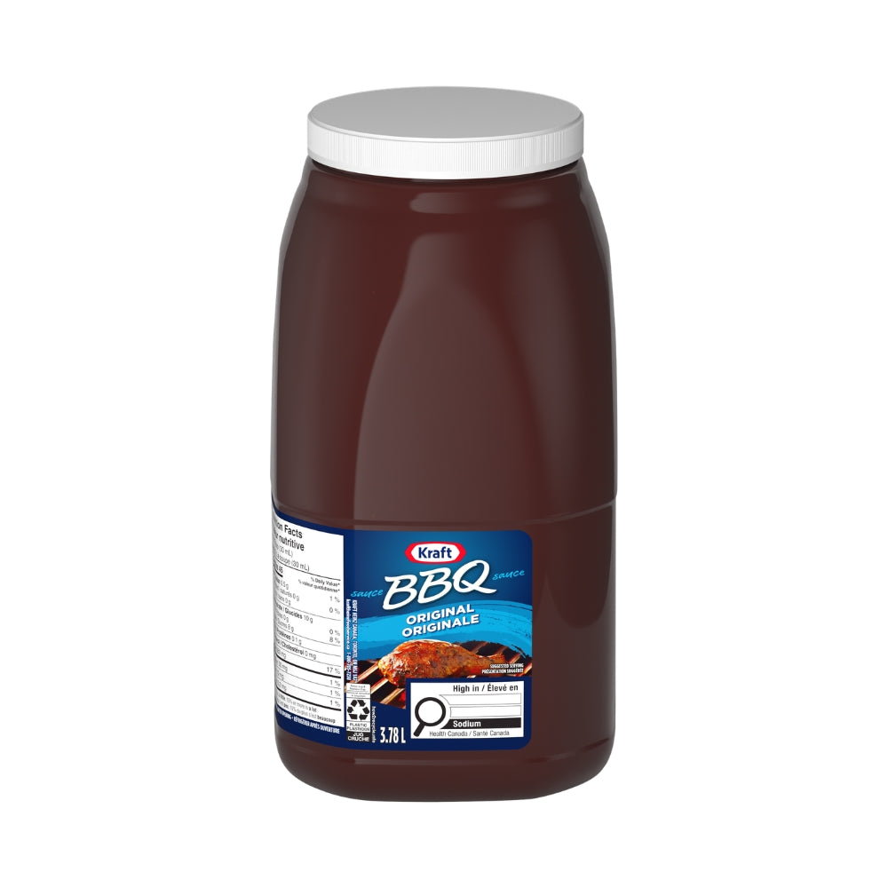 KRAFT BBQ SAUCE ORIGINAL 3.78 L