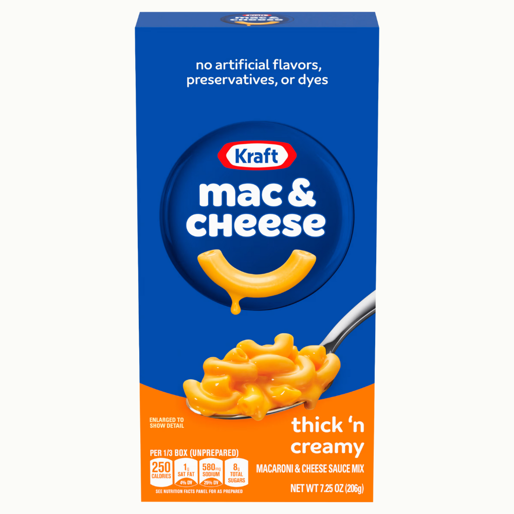 KRAFT ORIGINAL MACARONI AND CHEESE DINNER 24X200G CS