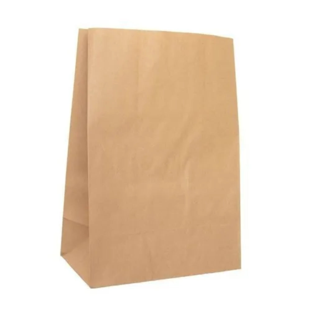 KRAFT PAPER BAG WITHOUT HANDLE 12/7/17 LARGE #535 (500 PCS)