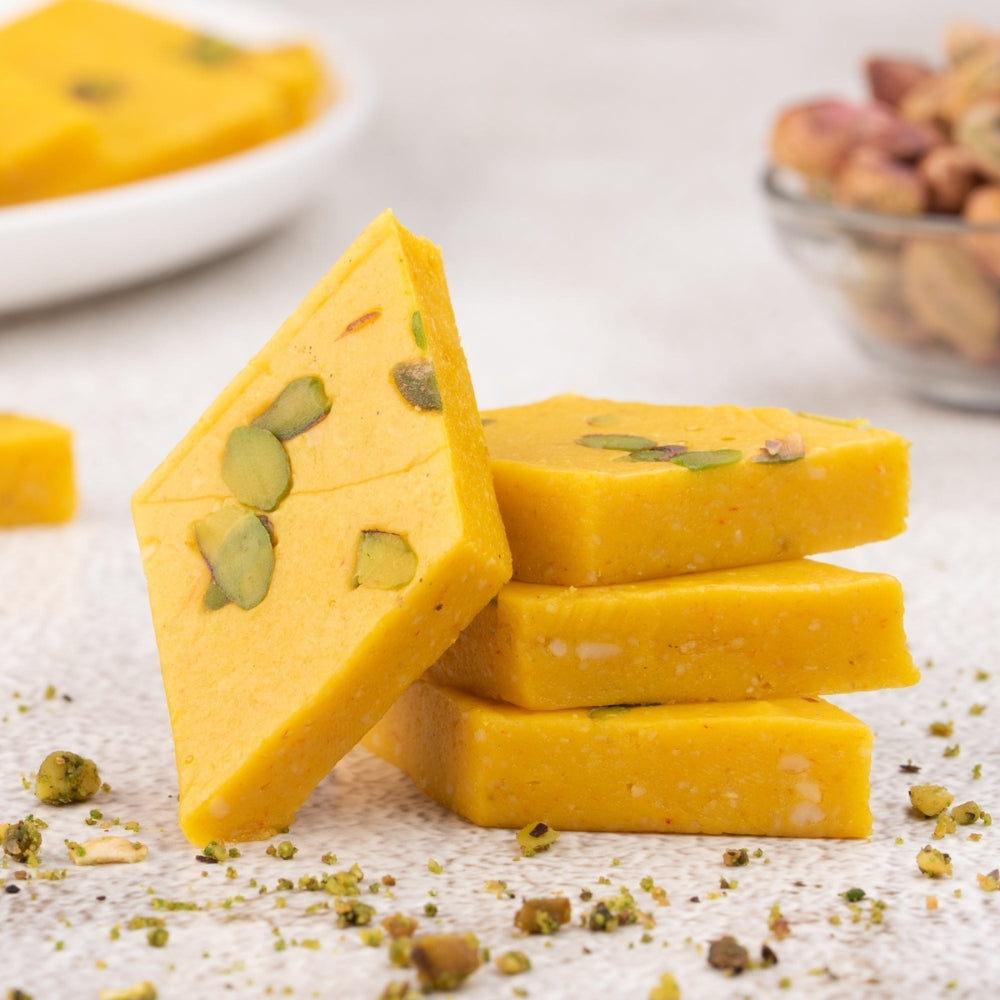 KTK KAJU KESAR BURFI 250 GM