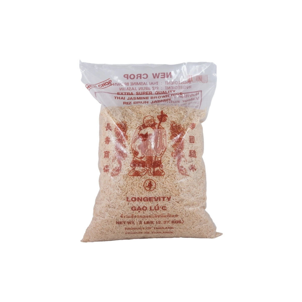 LONGEVITY THAI JASMINE BROWN RICE 5 LB