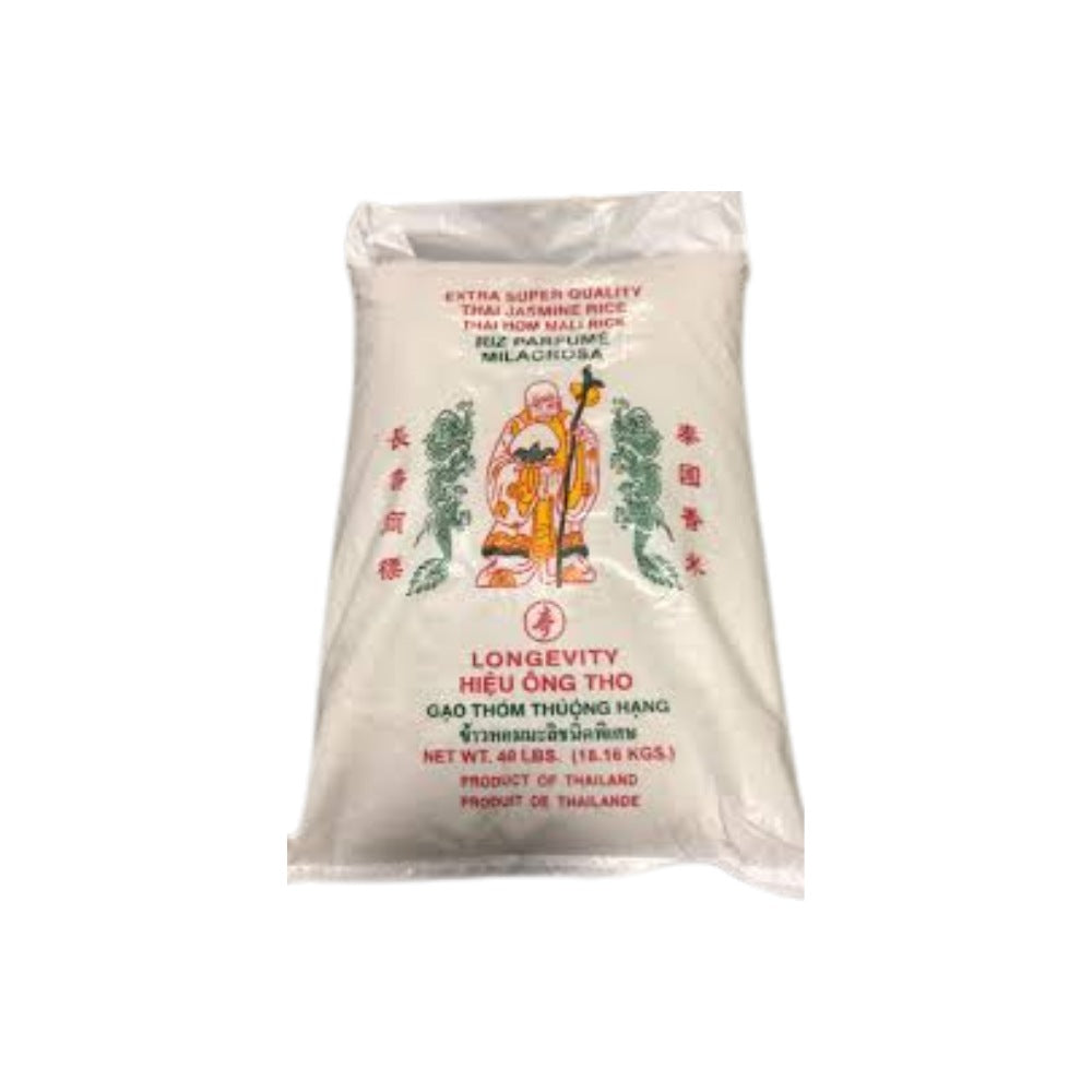 LONGEVITY THAI JASMINE RICE  40 LBS