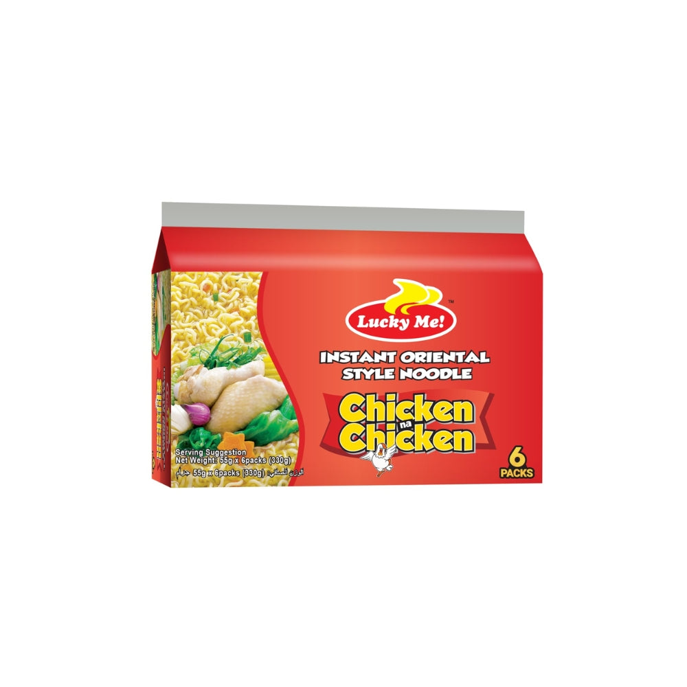 LUCKY ME CHICKEN MAMI NOODLES 6X55 GM