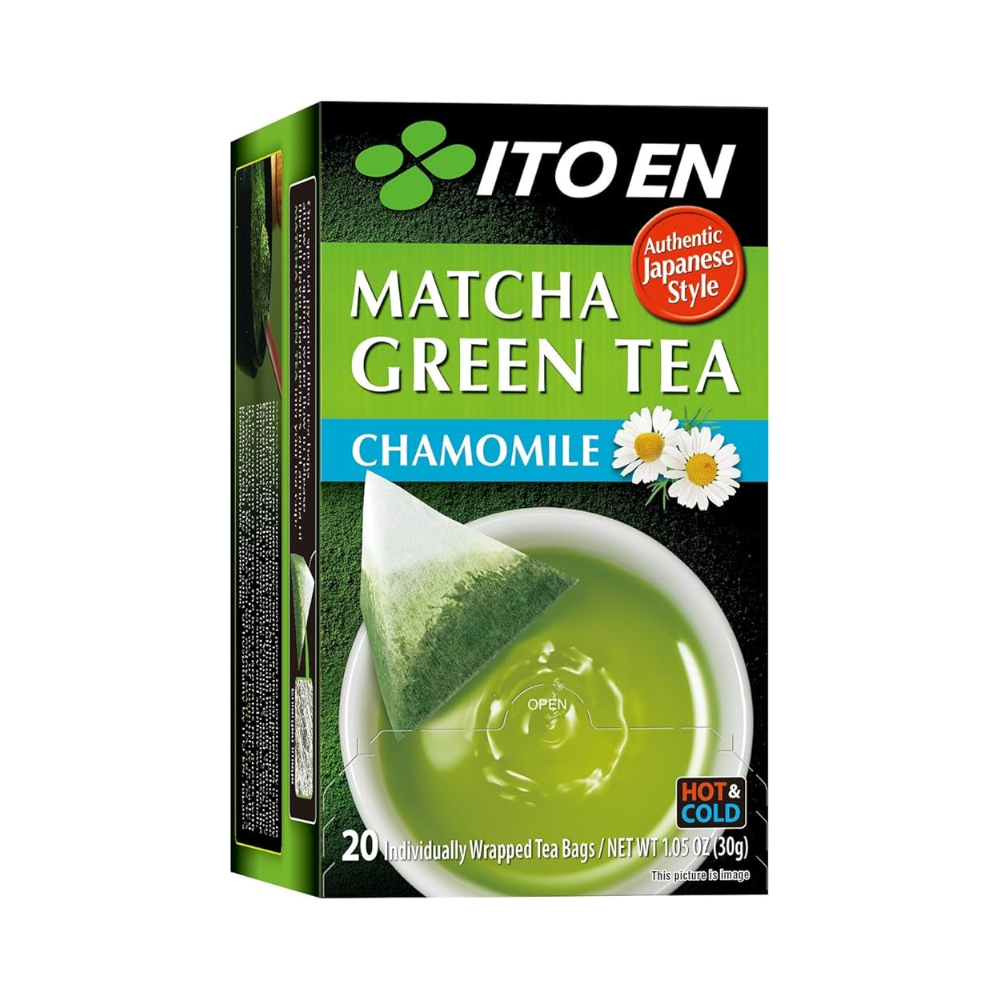 MATCHA GREEN TEA BAG CHAMOMILE 20 PC