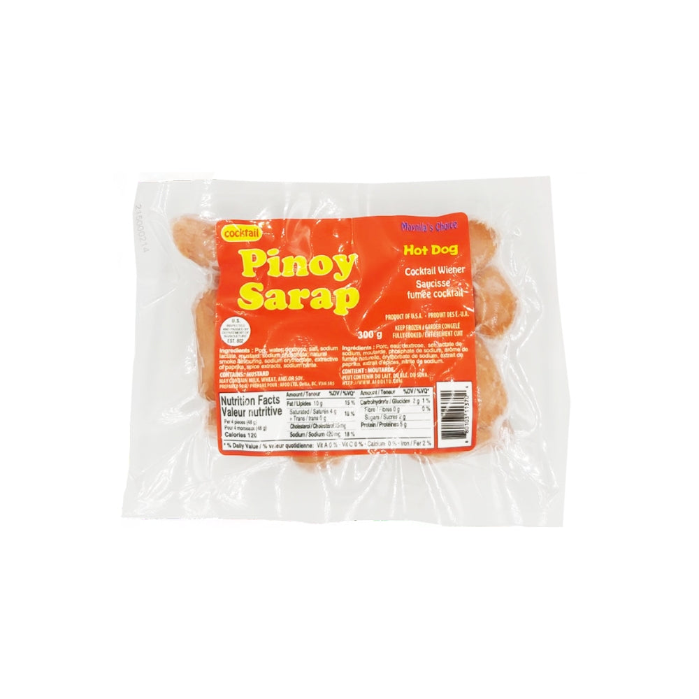 MC PINOY SARAP HOT DOG COCTAIL 300G