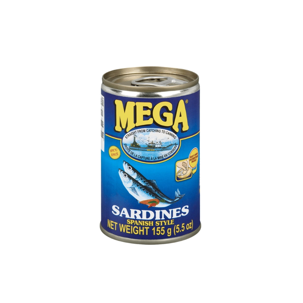 MEGA SPANISH SARDINES IN OIL 155G