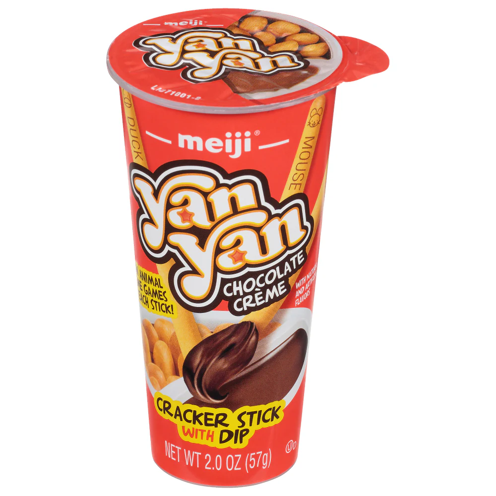 MEIJI YAM YAM CHOCOLATE CREME CRAKER STICK 57 GMS